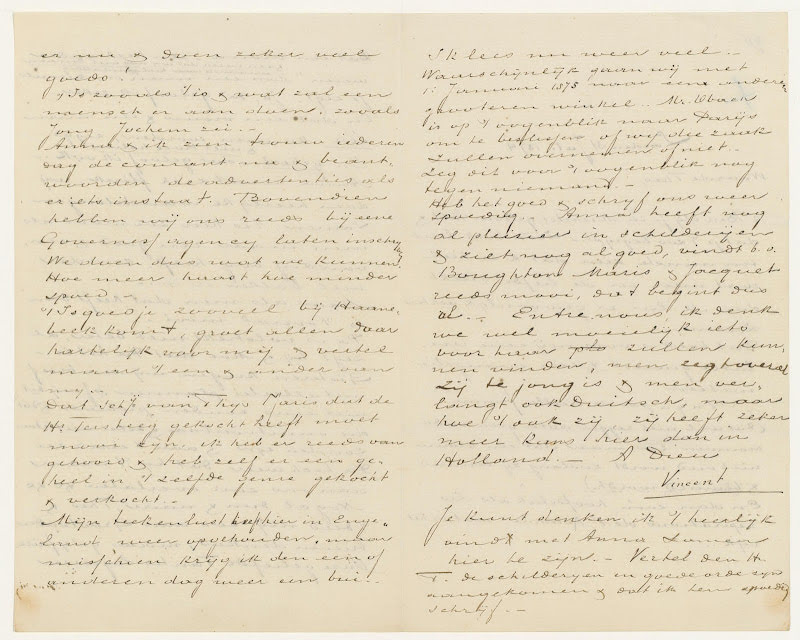Carta a Theo. Londres, Viernes, 31 de Julio 1874