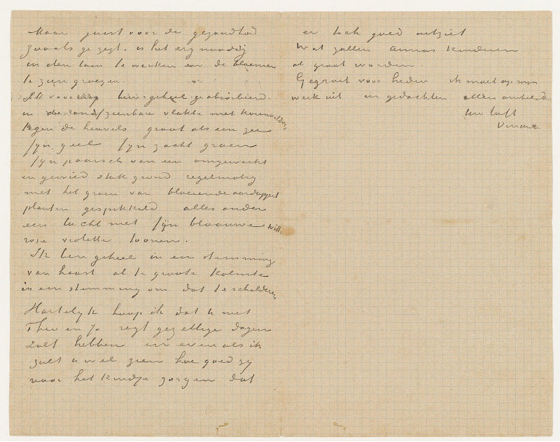 Carta a Anna y Willemien. Auvers-sur-Oise, 10 de julio de 1890