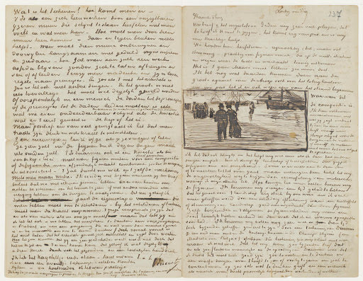 Carta a Theo. La Haya, domingo 22 de octubre de 1882