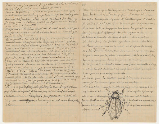 Carta a Theo. Arles, lunes, 9 o martes, 10 de julio de 1888